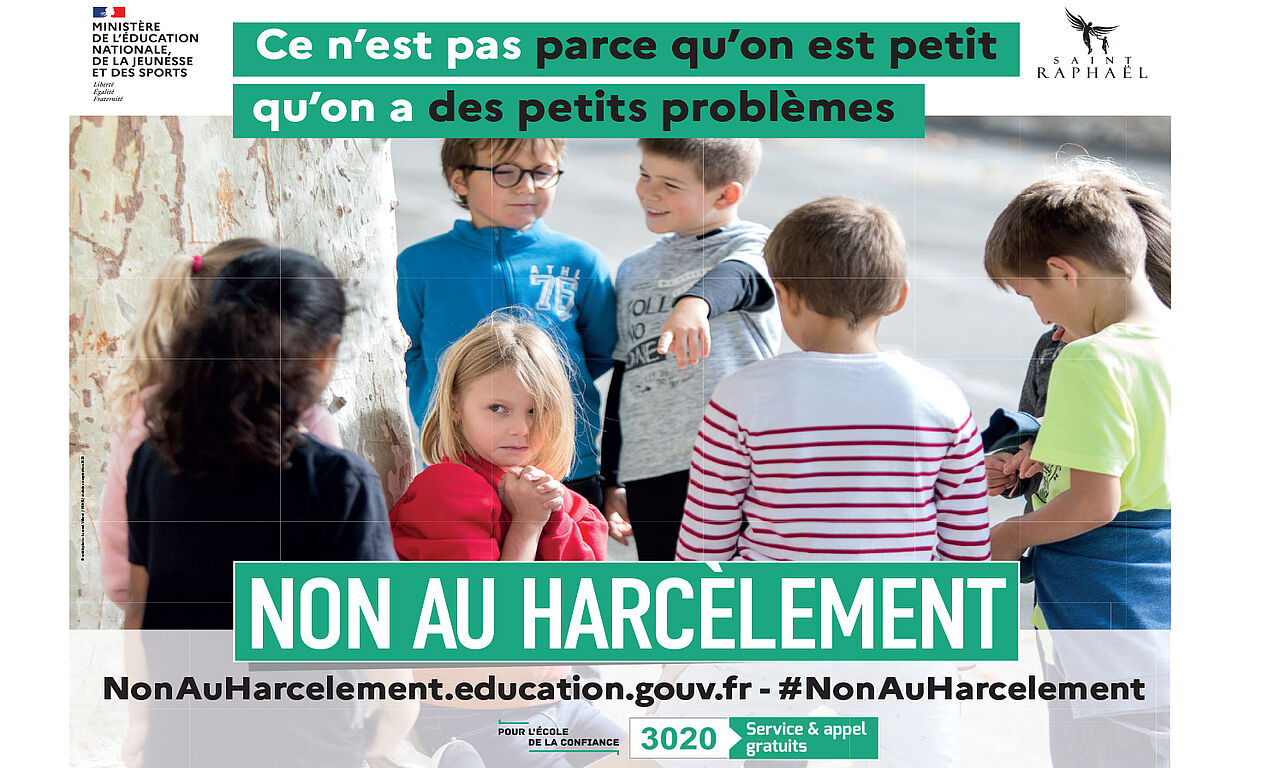 10 Novembre Journée Nationale De Lutte Contre Le Harcèlement Scolaire Ville De Saint Raphaël